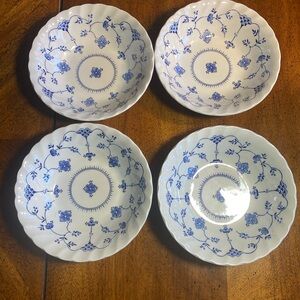 Finlandia by Myott 4 6 3/8” Coupe Cereal Bowls